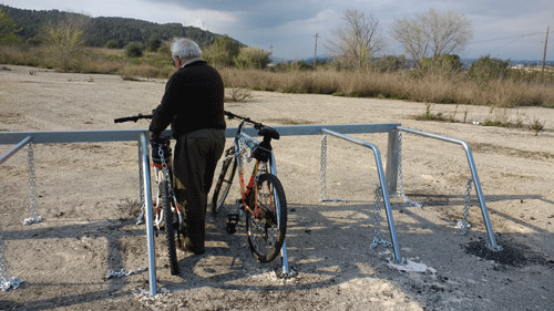 Parking bicicleta segur accessible